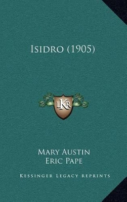 Book cover for Isidro (1905)