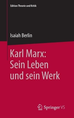 Cover of Karl Marx: Sein Leben und sein Werk