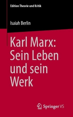 Book cover for Karl Marx: Sein Leben und sein Werk