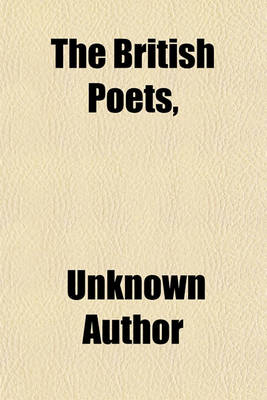 Book cover for The British Poets,