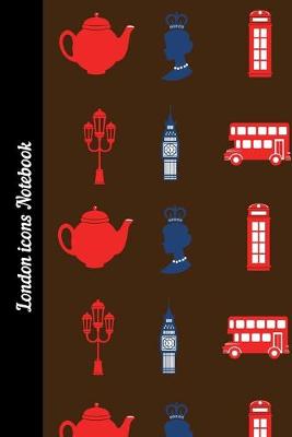 Book cover for London icons notebook