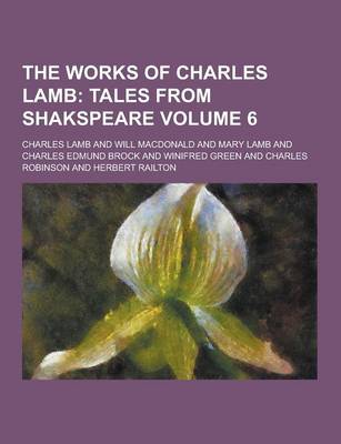 Book cover for The Works of Charles Lamb Volume 6