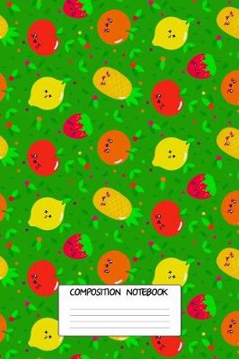 Book cover for Fruit Shake Composition Book