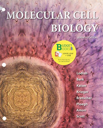 Book cover for Molecular Cell Biology (Loose Leaf) & Portal Access Card