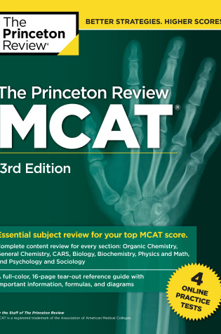 Cover of The Princeton Review MCAT, 3rd Edition