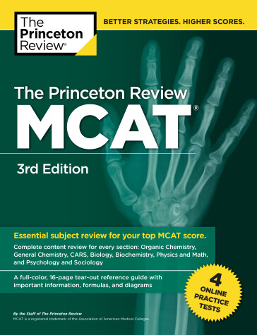 Book cover for The Princeton Review MCAT, 3rd Edition