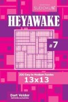 Book cover for Sudoku Heyawake - 200 Easy to Medium Puzzles 13x13 (Volume 7)