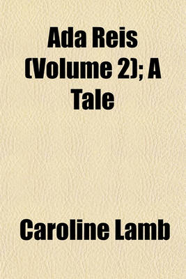 Book cover for ADA Reis (Volume 2); A Tale