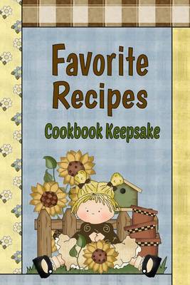 Book cover for Favorite Recipes Cookbook Keepsake