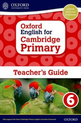 Cover of Oxford English for Cambridge Primary Teacher book 6