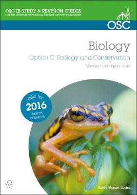 Book cover for IB Biology Option C Ecology and Conservation