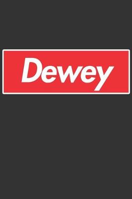 Book cover for Dewey