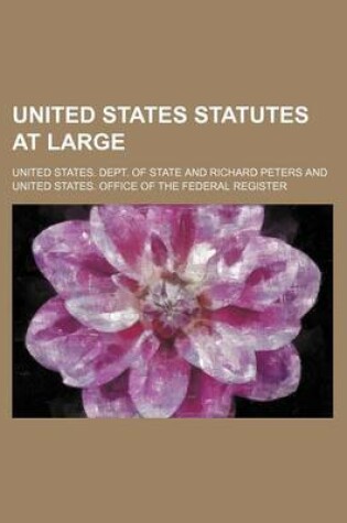 Cover of United States Statutes at Large