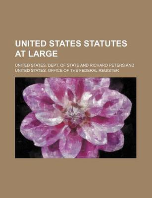 Book cover for United States Statutes at Large