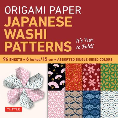 Book cover for Origami Paper: Japanese Washi Patterns