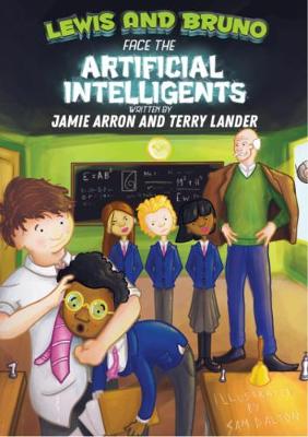 Book cover for Lewis and Bruno face the Artificial Intelligents
