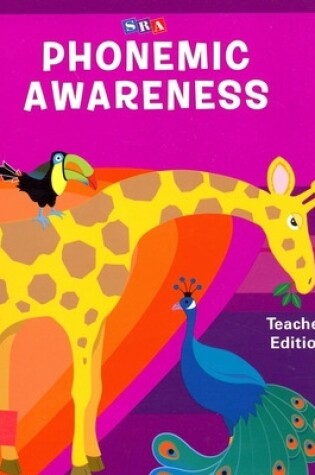 Cover of Phonemic Awareness PreK, Teacher Edition