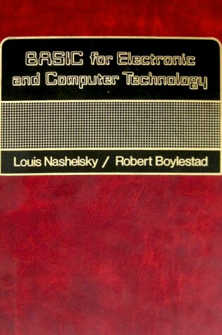 Cover of BASIC for Electronic and Computer Technology