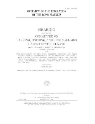 Book cover for Overview of the regulation of the bond markets