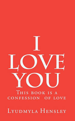 Book cover for I love you