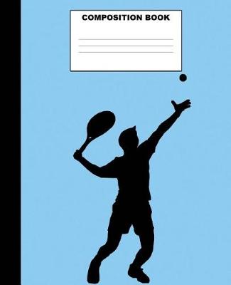 Book cover for Tennis Composition Book