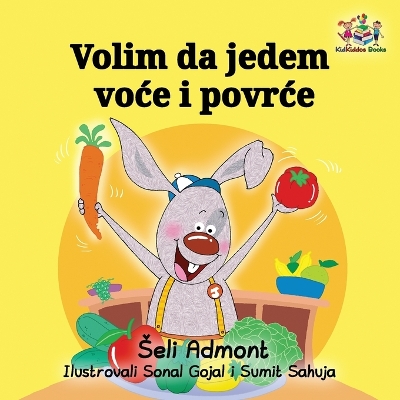 Book cover for Volim da jedem voce i povrce