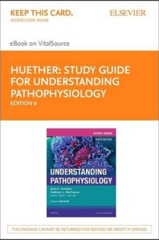 Cover of Study Guide for Understanding Pathophysiology