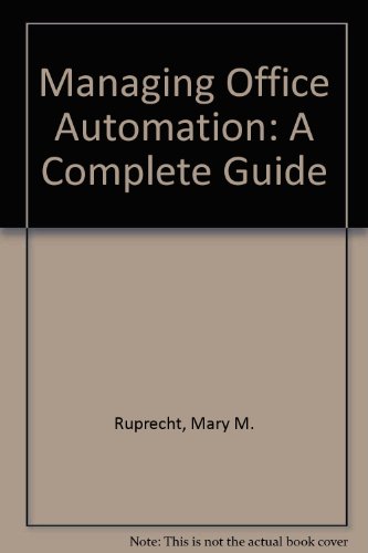 Book cover for Managing Office Automation