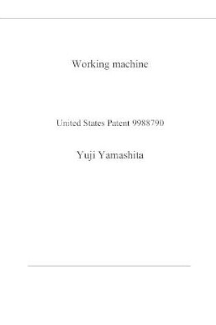 Cover of Working machine