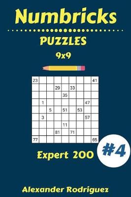 Book cover for Numbricks Puzzles - Expert 200 vol. 4