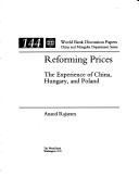 Cover of Reforming Prices