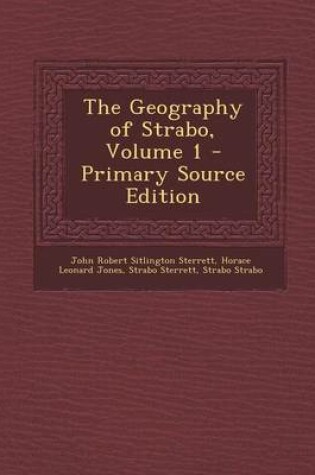 Cover of The Geography of Strabo, Volume 1 - Primary Source Edition