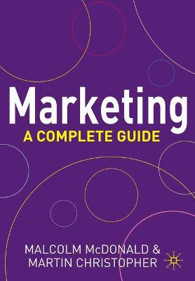 Book cover for Marketing: A Complete Guide