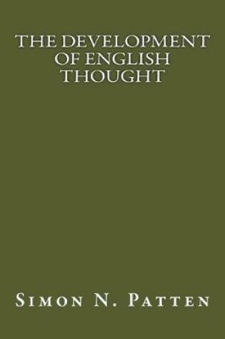 Cover of The Development of English Thought