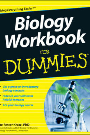 Cover of Biology Workbook For Dummies