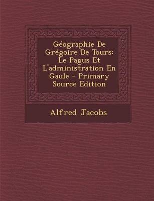 Book cover for Geographie de Gregoire de Tours