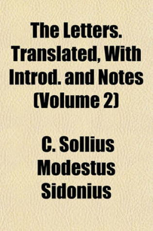 Cover of The Letters. Translated, with Introd. and Notes (Volume 2)