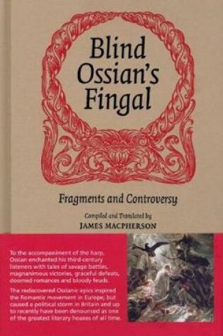 Cover of Blind Ossian's Fingal