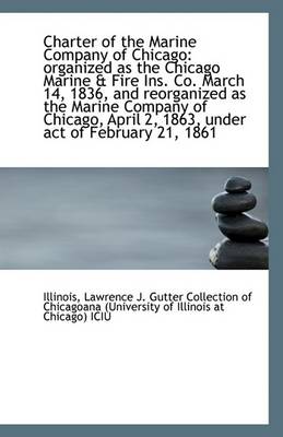 Book cover for Charter of the Marine Company of Chicago