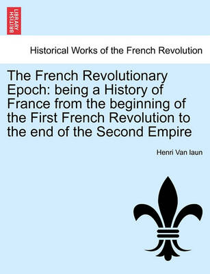 Book cover for The French Revolutionary Epoch