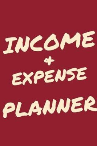 Cover of Income & Expense Planner