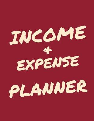 Book cover for Income & Expense Planner