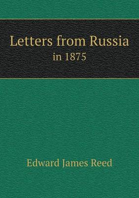 Book cover for Letters from Russia in 1875