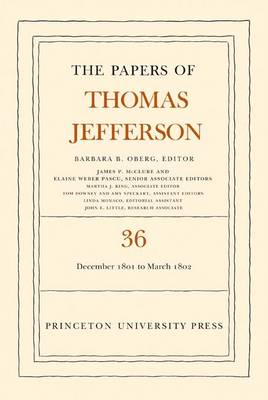 Cover of The Papers of Thomas Jefferson, Volume 36