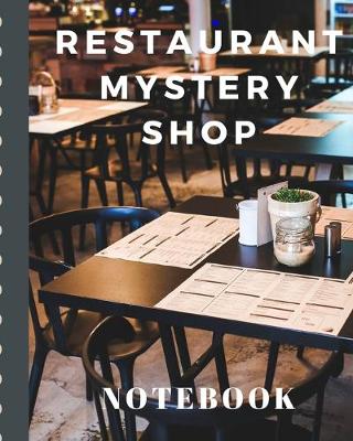 Book cover for Restaurant Mystery Shop Notebook