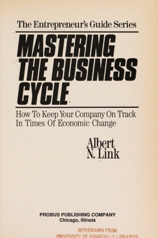 Cover of Mastering the Business Cycle