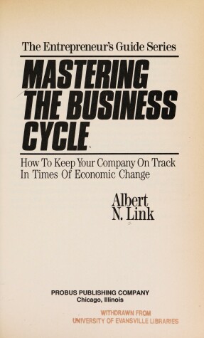 Book cover for Mastering the Business Cycle