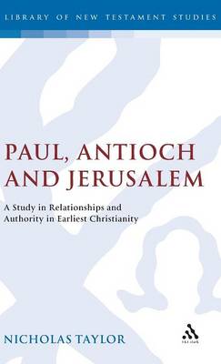 Cover of Paul, Antioch and Jerusalem