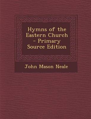 Book cover for Hymns of the Eastern Church