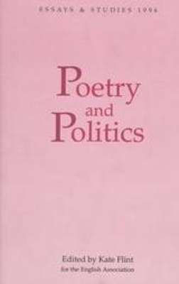 Book cover for Poetry and Politics